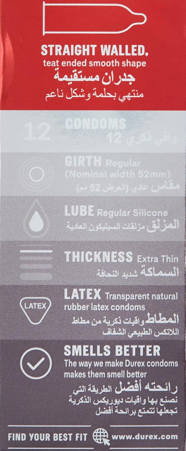 12 Fetherlite Condoms, 01 Pack