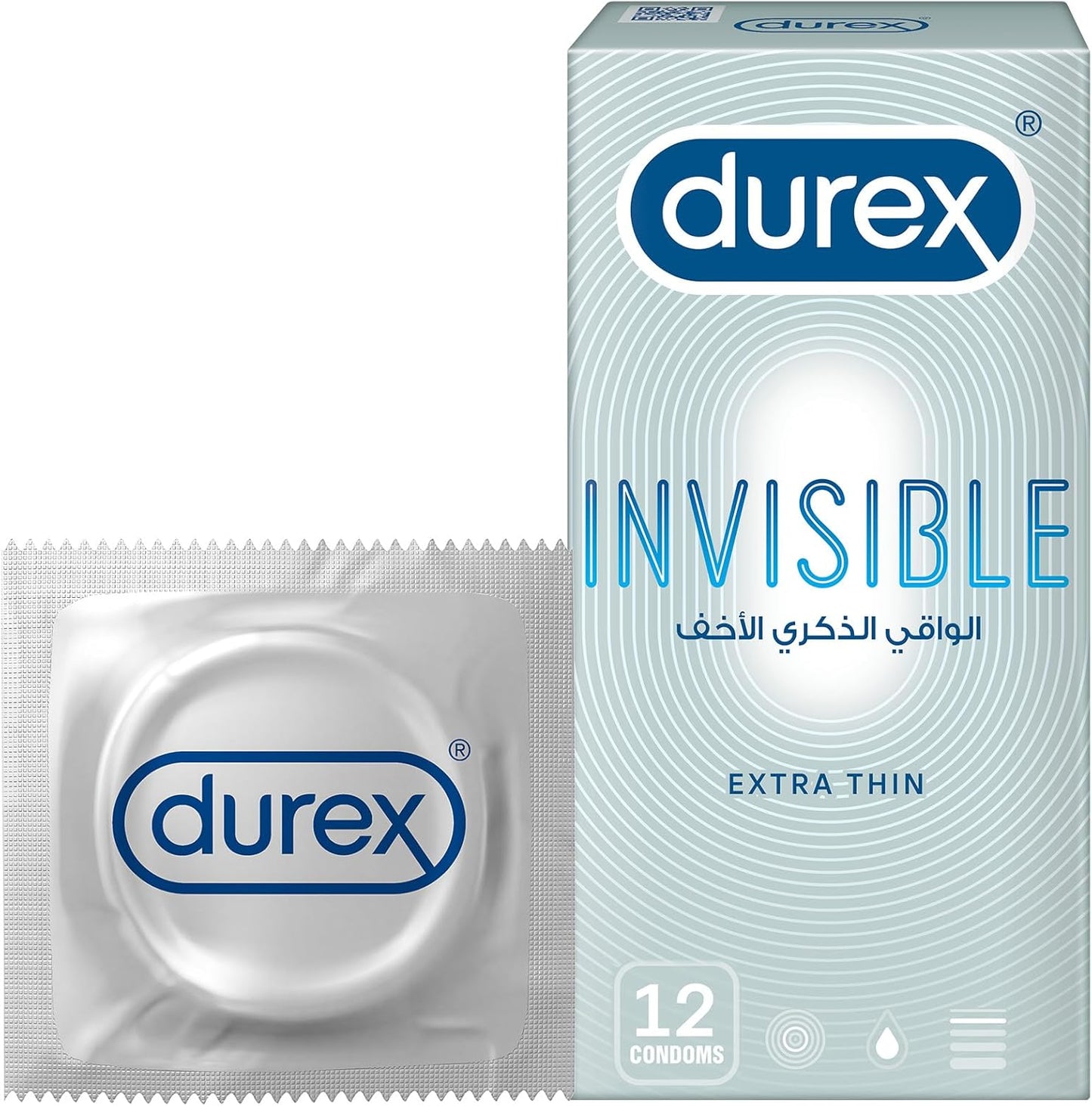 12 Invisible Condoms- 01 Pack