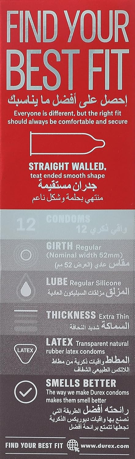 12 Fetherlite Condoms, 01 Pack