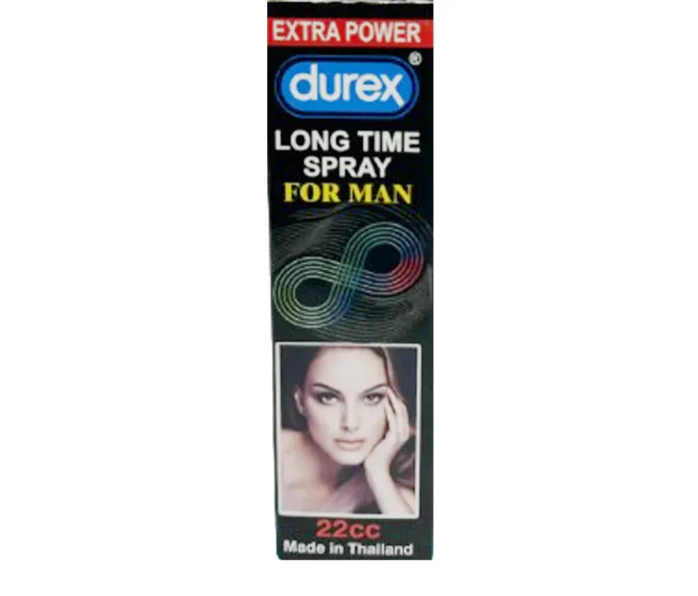 Extra Power Durex Delay Spray Black