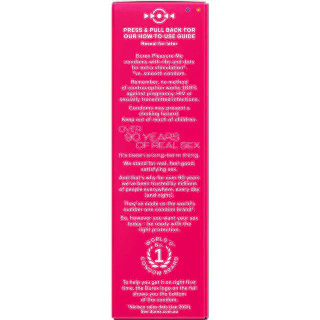 12 Pleasure Me Condoms- 01 Pack