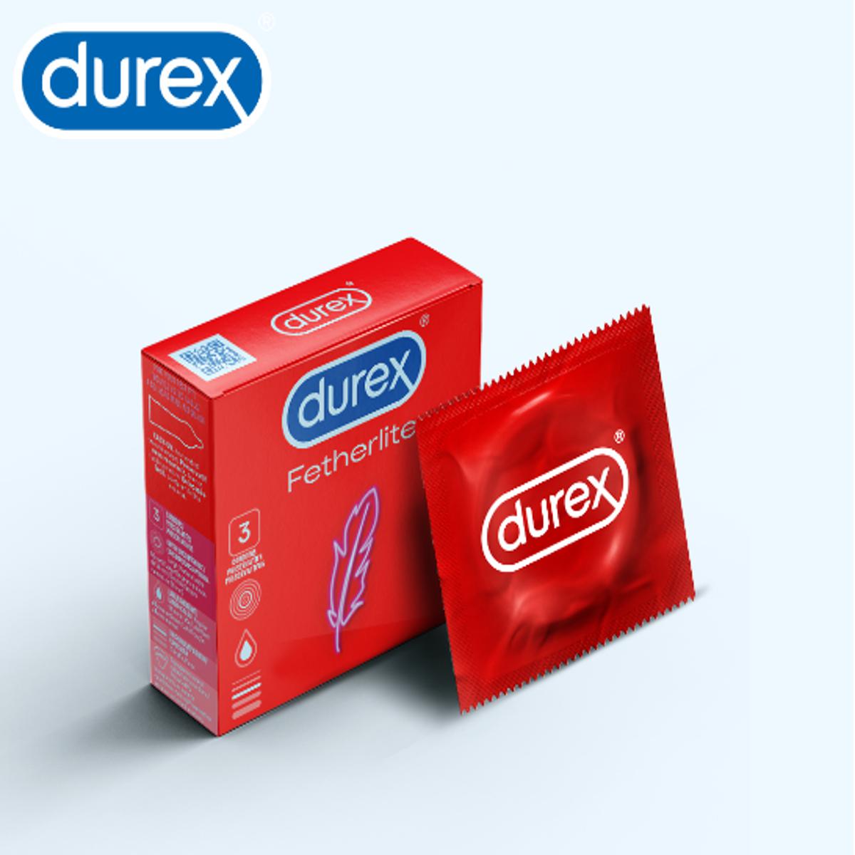 Durex Fetherlite Condoms - 3 Condoms