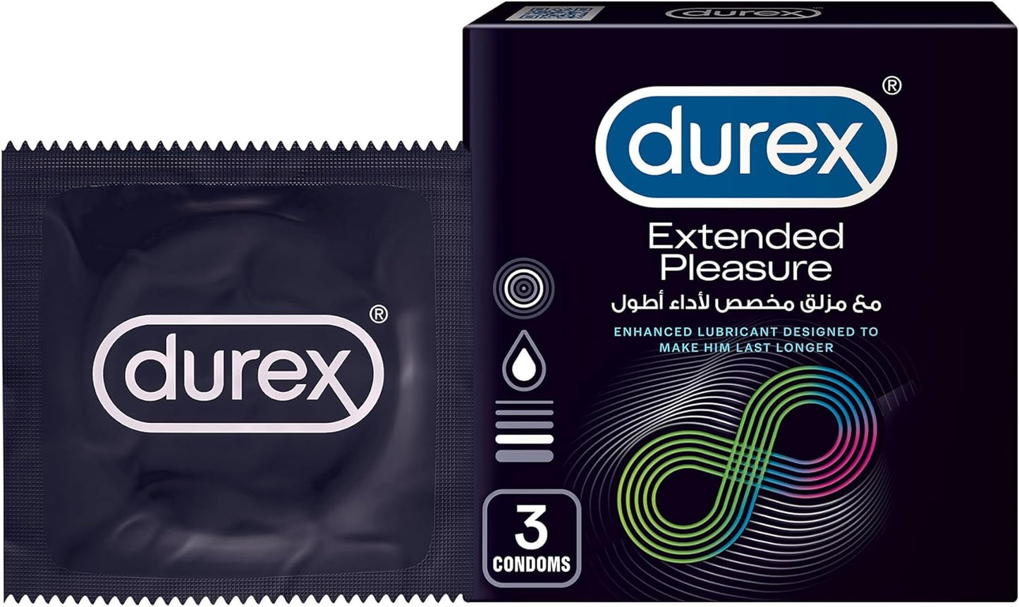 03 Extended Pleasure Condoms- 01 Pack