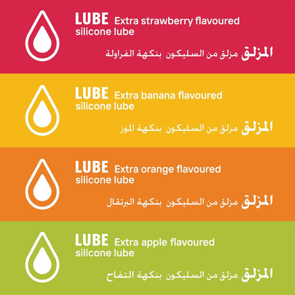 12 Colored & Flavored Condoms- 01 Pack