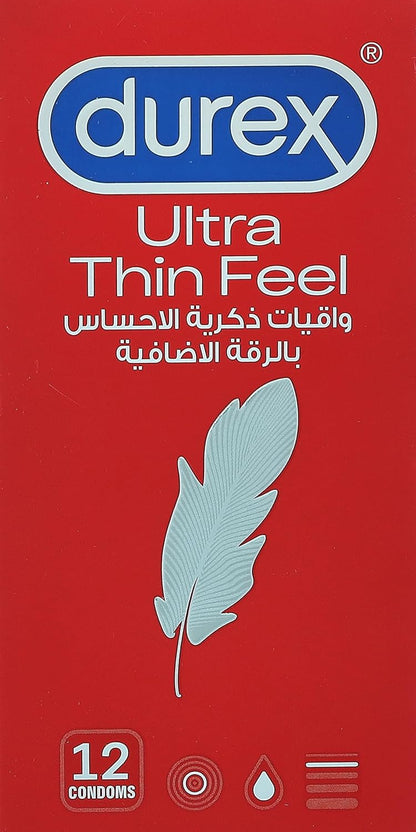 12 Ultra Thin  Feel Condoms-01 Pack
