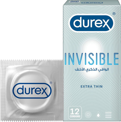 12 Invisible Condoms- 01 Pack