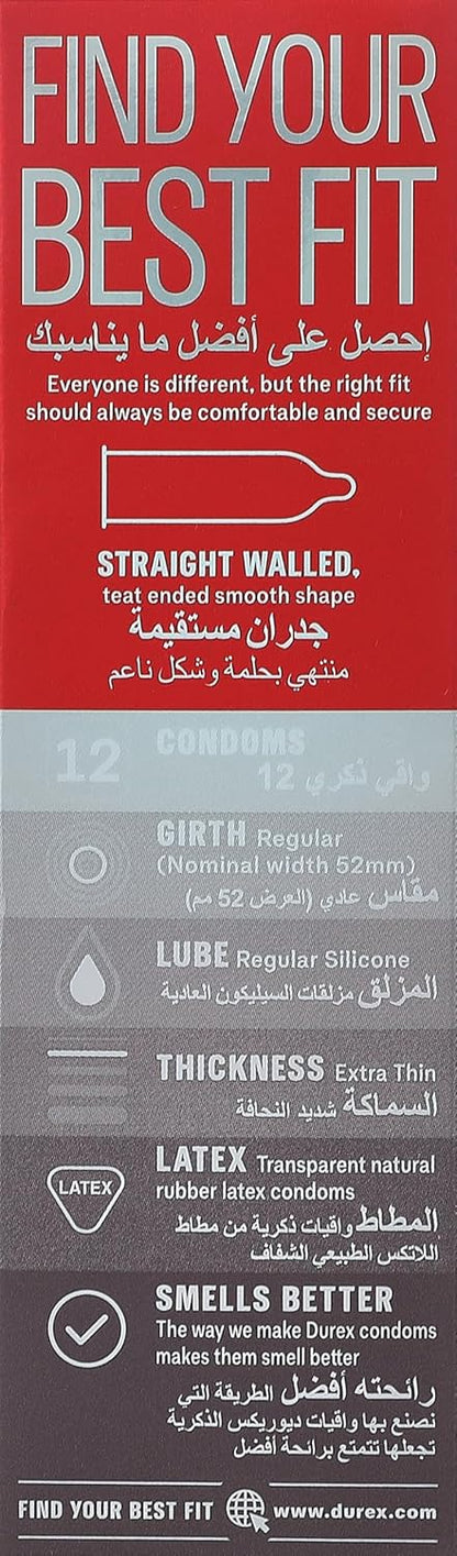 12 Fetherlite Condoms, 01 Pack